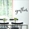 Gather wall Sticker art 55x33 cm Black
