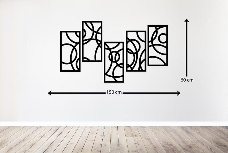 Gray blank concrete wall mockup