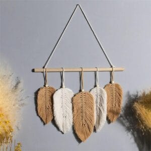 Amazing Leaf Macrame Wall Hanging Handmade