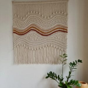 Beautiful Colored Macrame Wall Hanging Large Boho Woven Handmade