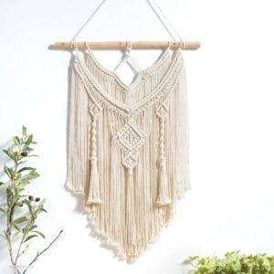 Beautiful Macrame Wall Hanging Woven Tapestry Handmade
