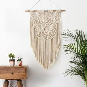 Beautiful Macrame Wall Hanging Woven Tapestry Bohemian Handmade