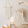 Amazing 2pcs Macrame Woven Wall Hanging Boho Chic Handmade