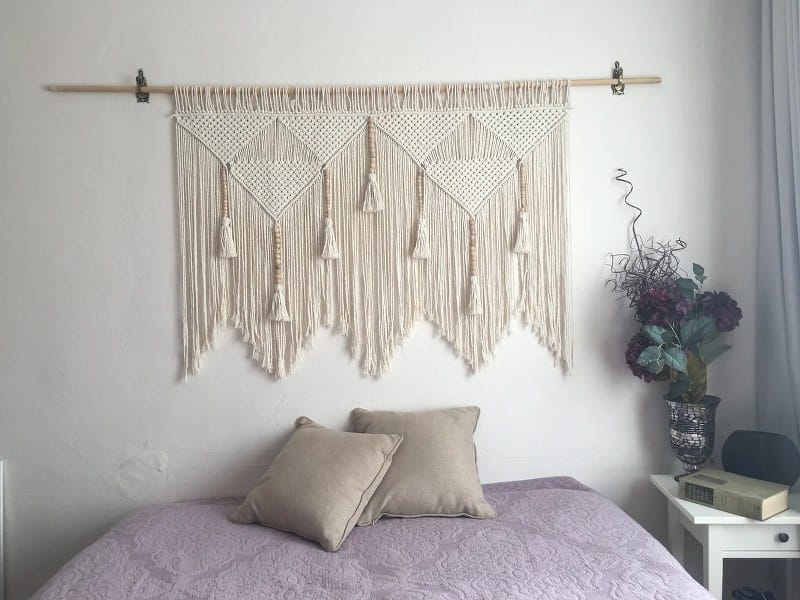 Amazing Macrame headboard Large wall hanging Handmade