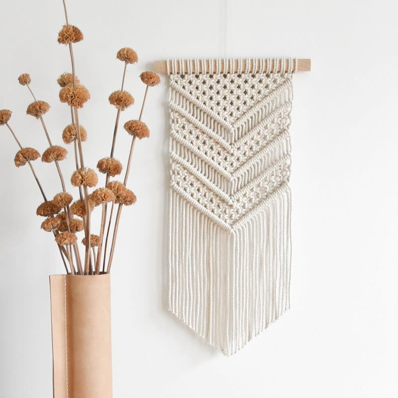 Amazing Macrame Pattern wall hanging Handmade