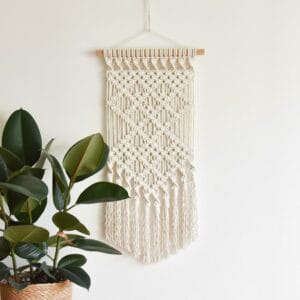 Amazing Macrame Pattern wall hanging Handmade