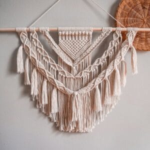 Amazing Macrame Pattern wall hanging Handmade