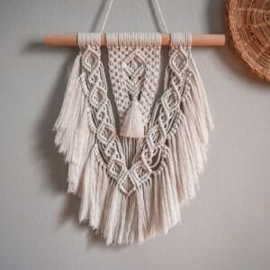 Amazing Small wall hanging macrame decor Handmade