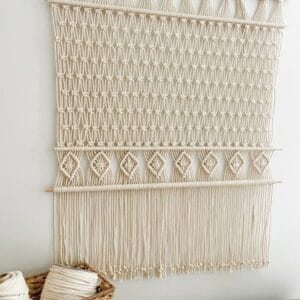 Macrame wall hanging Luxury macrame mural Handmade