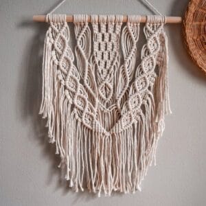 Beautiful Macrame Pattern wall hanging Handmade