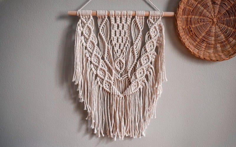 Beautiful Macrame Pattern wall hanging Handmade