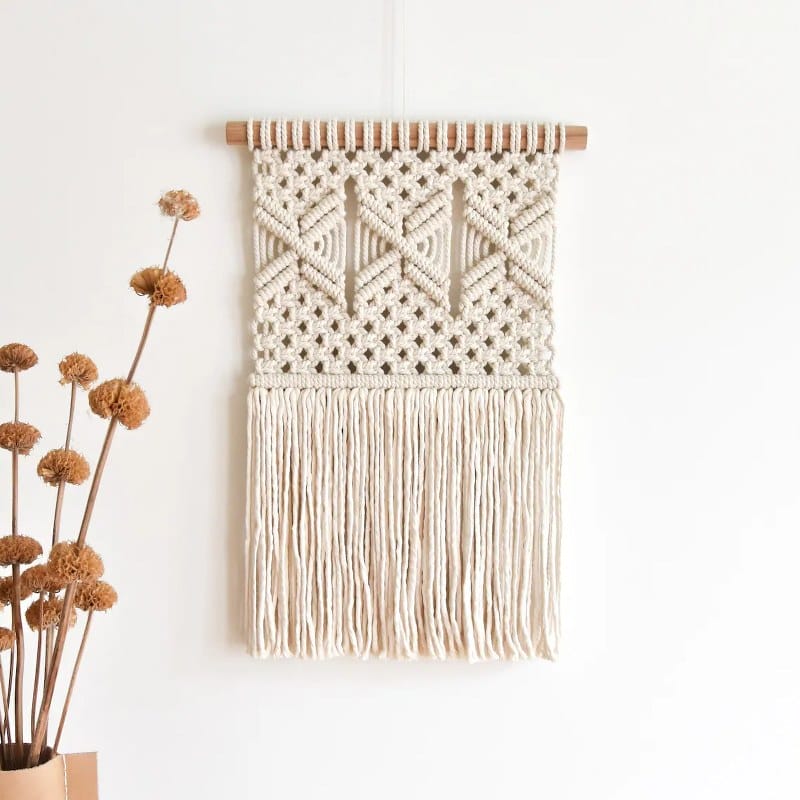 Beautiful Macrame Pattern wall hanging Handmade