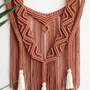 Beautiful Macrame Pattern wall hanging Handmade