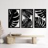 Tropical Silhouette Collection Wood Wall Art 155x80