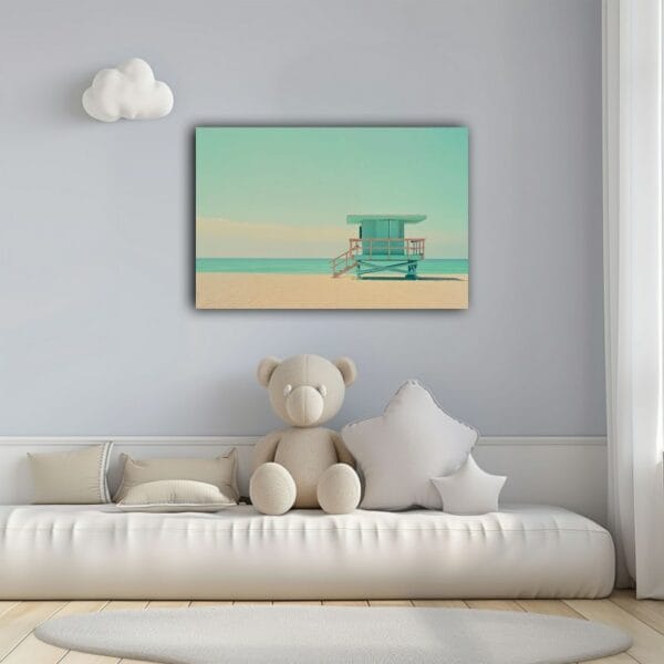 Summer Sea Marine Landscape Canvas Wall Art Printed